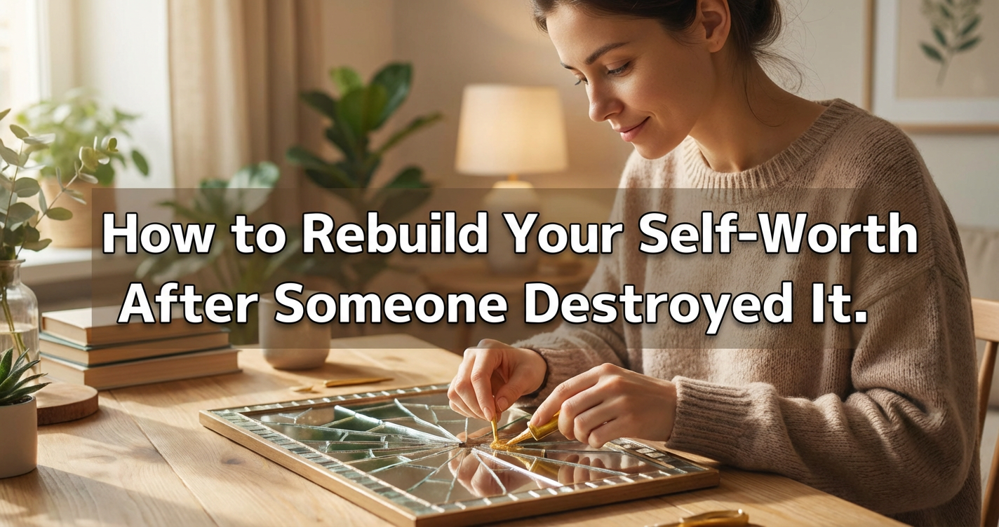 How to Rebuild Your Self-Worth After Someone Destroyed It How to Rebuild Your Self-Worth After Someone Destroyed It